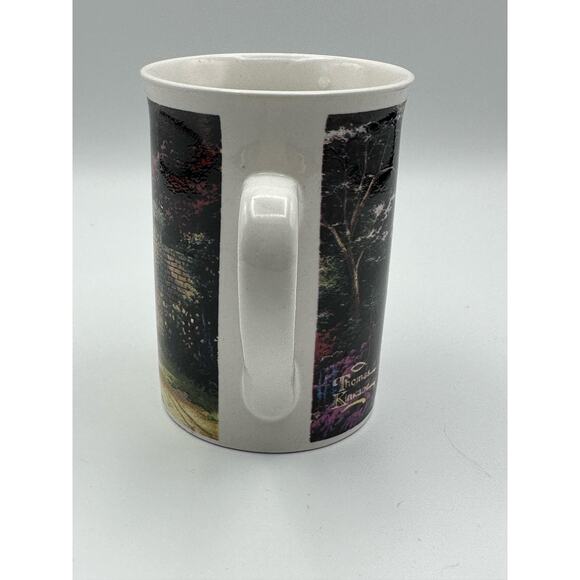 Vintage Designpac Spring Gate Thomas Kinkade Art Scene Mug coffee tea cup 1996 - Picture 6 of 11